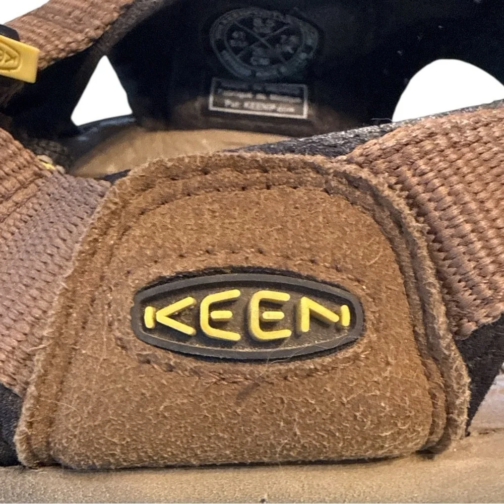 KEEN Newport H2 Brown Rugged Sport Sandals Men’s US 8.5 Trail Outdoor Hiking